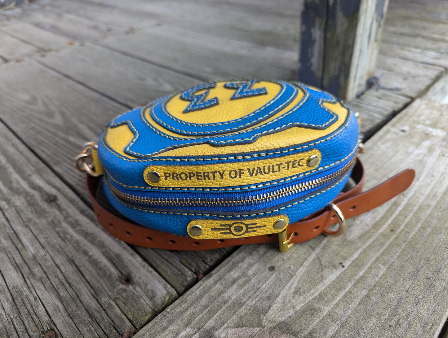 Vault 33 Leather Bag
