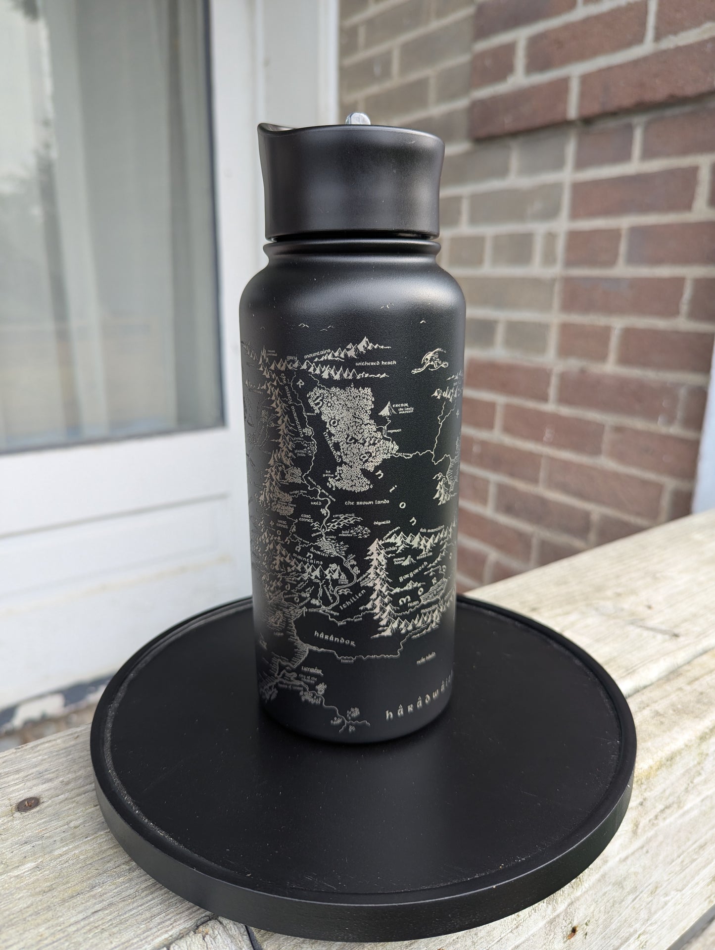 Ring Bearer's Journey Map Water Bottle