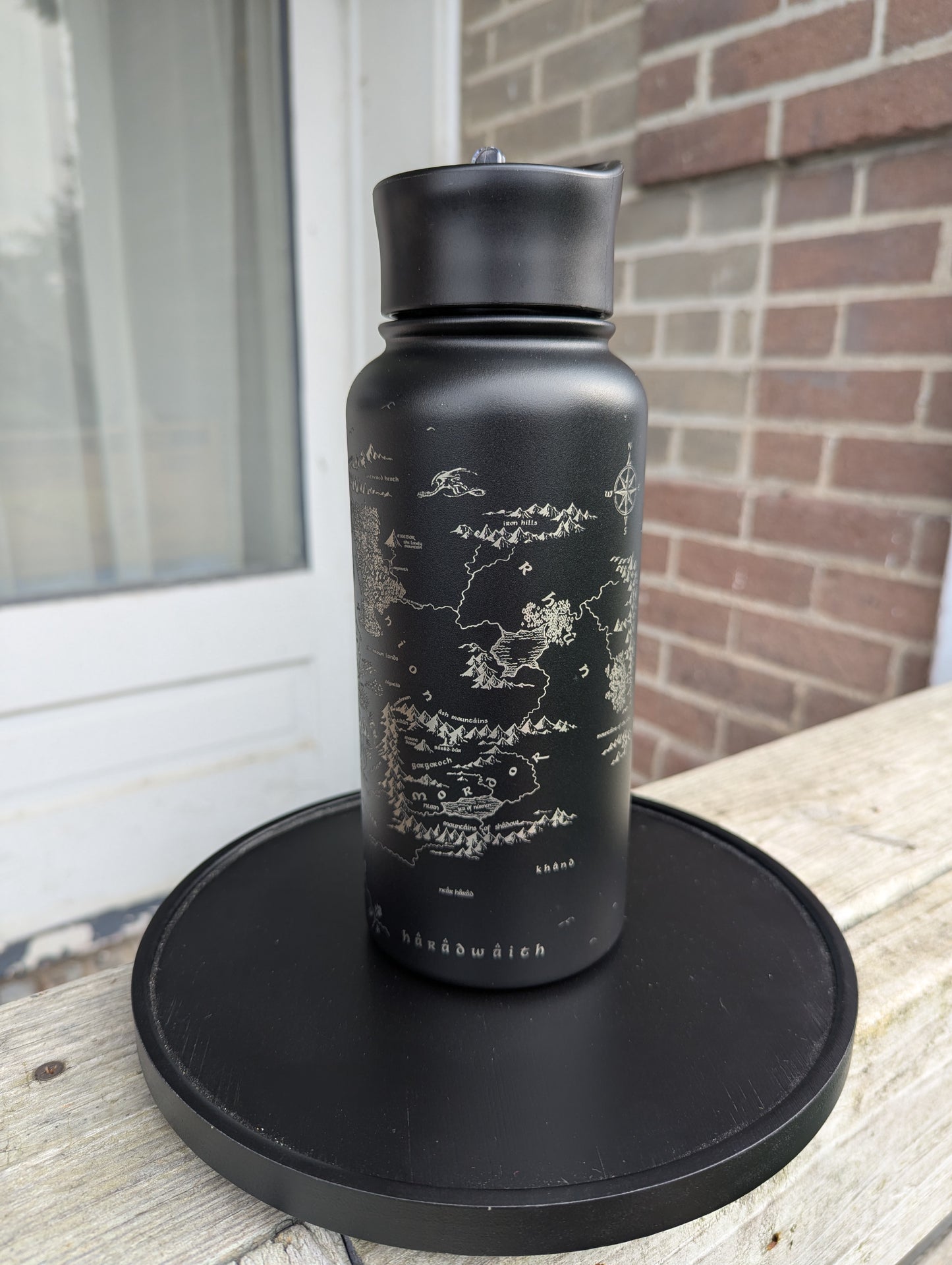 Ring Bearer's Journey Map Water Bottle