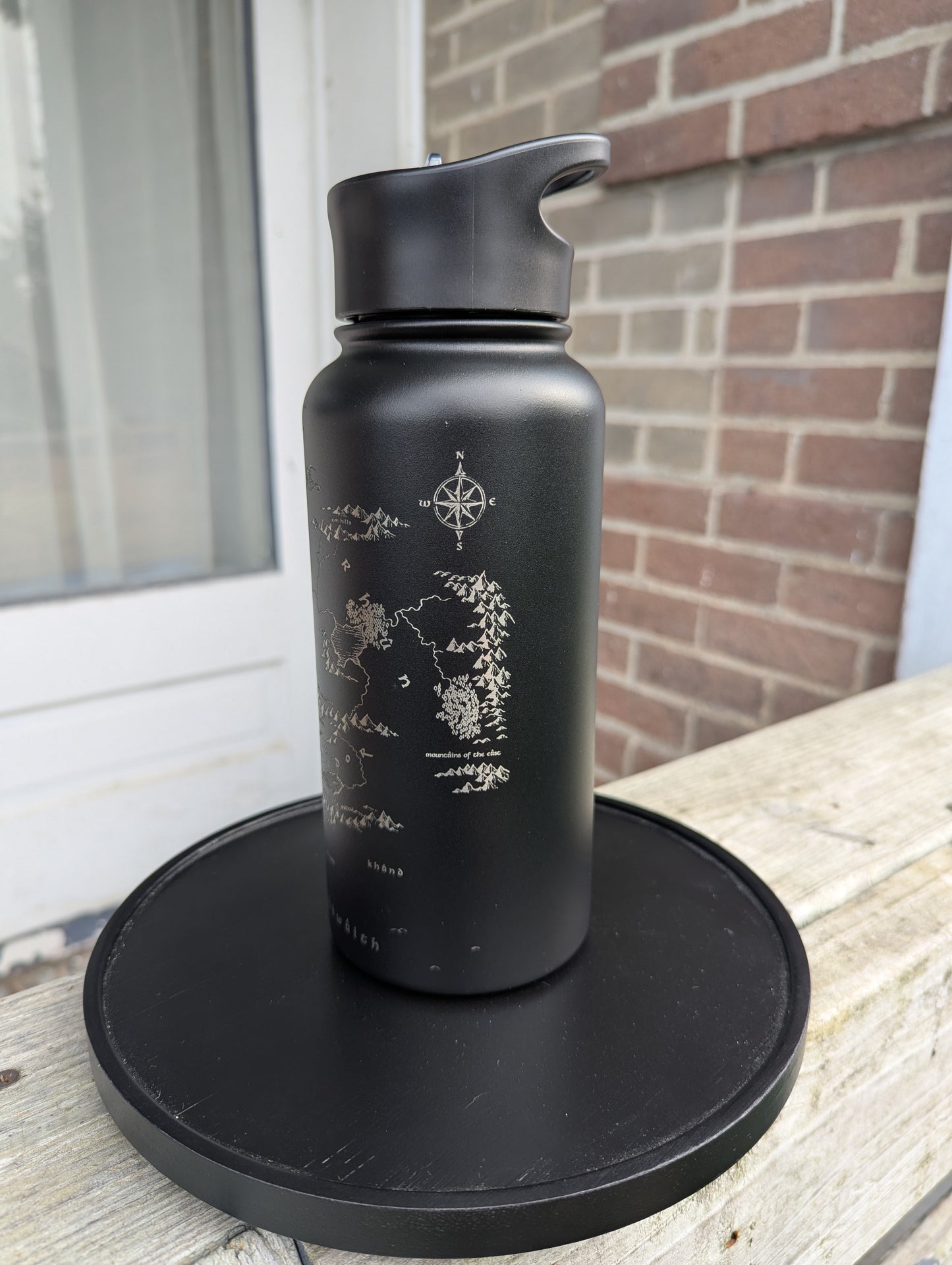 Ring Bearer's Journey Map Water Bottle