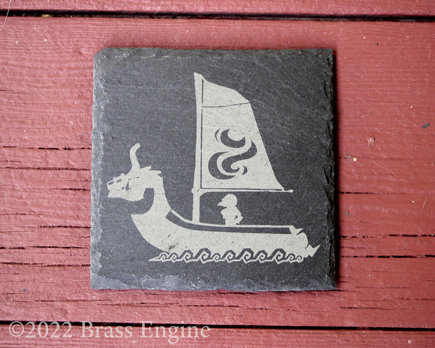 Legend of Zelda Etched Slate Coasters - Gray - Set of 4 - Ocarina of Time Majora's Mask Windwaker Twilight Princess barware