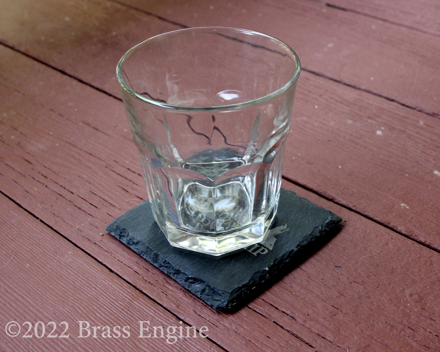 Lord of the Rings Titles Etched Slate Coasters - Gray - Set of 4 - Fellowship Two Towers Return of the King barware