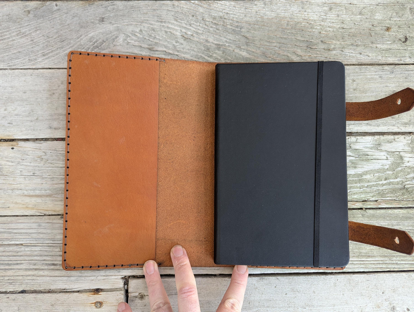 Middle Earth Map Leather Refillable Notebook Cover - Moleskine Leuchtturm A5 Size Choice- Brown Lord of the Rings LOTR Hobbit Tolkien