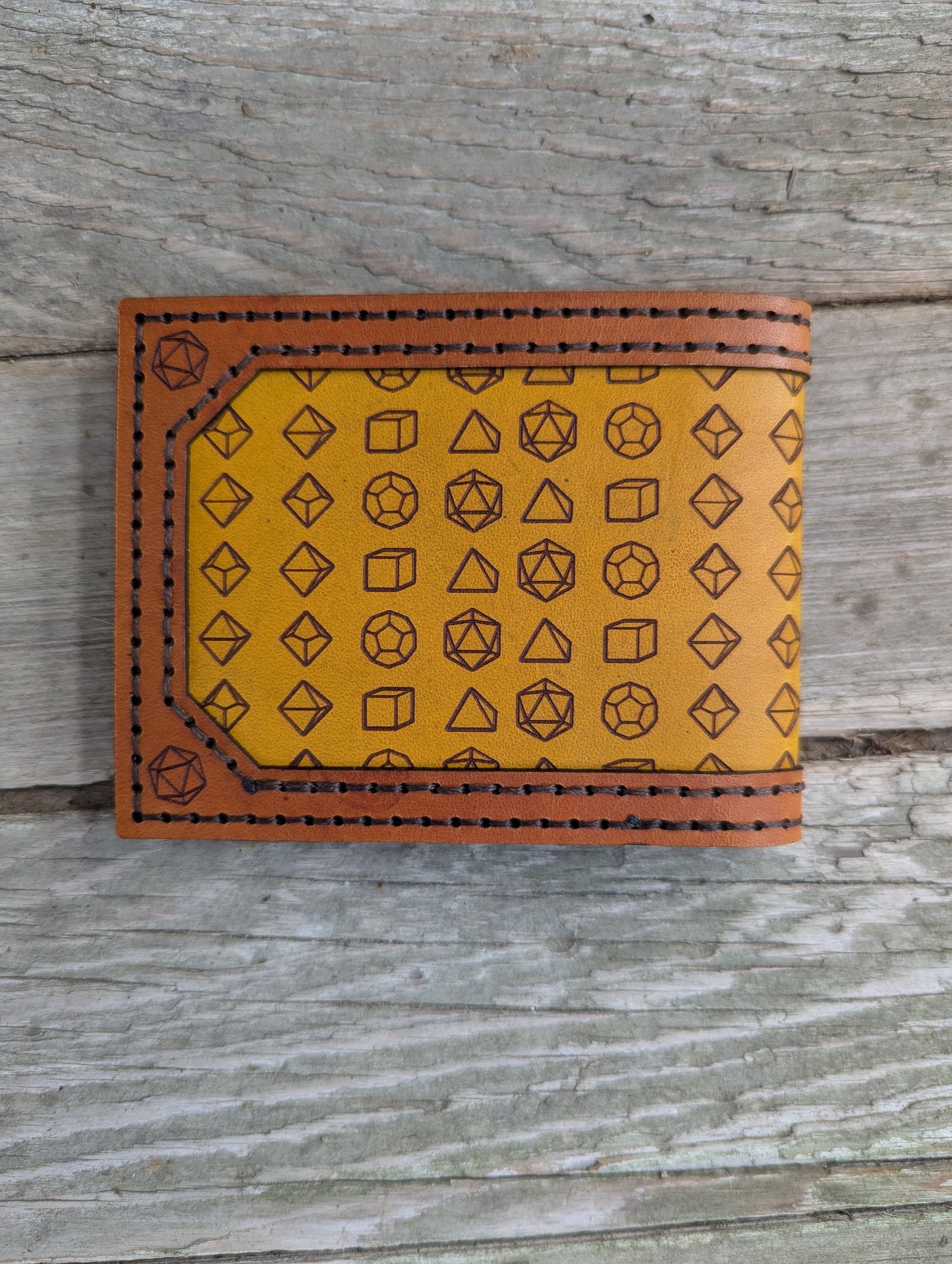 Wallet of Holding | Full grain leather bifold D&D