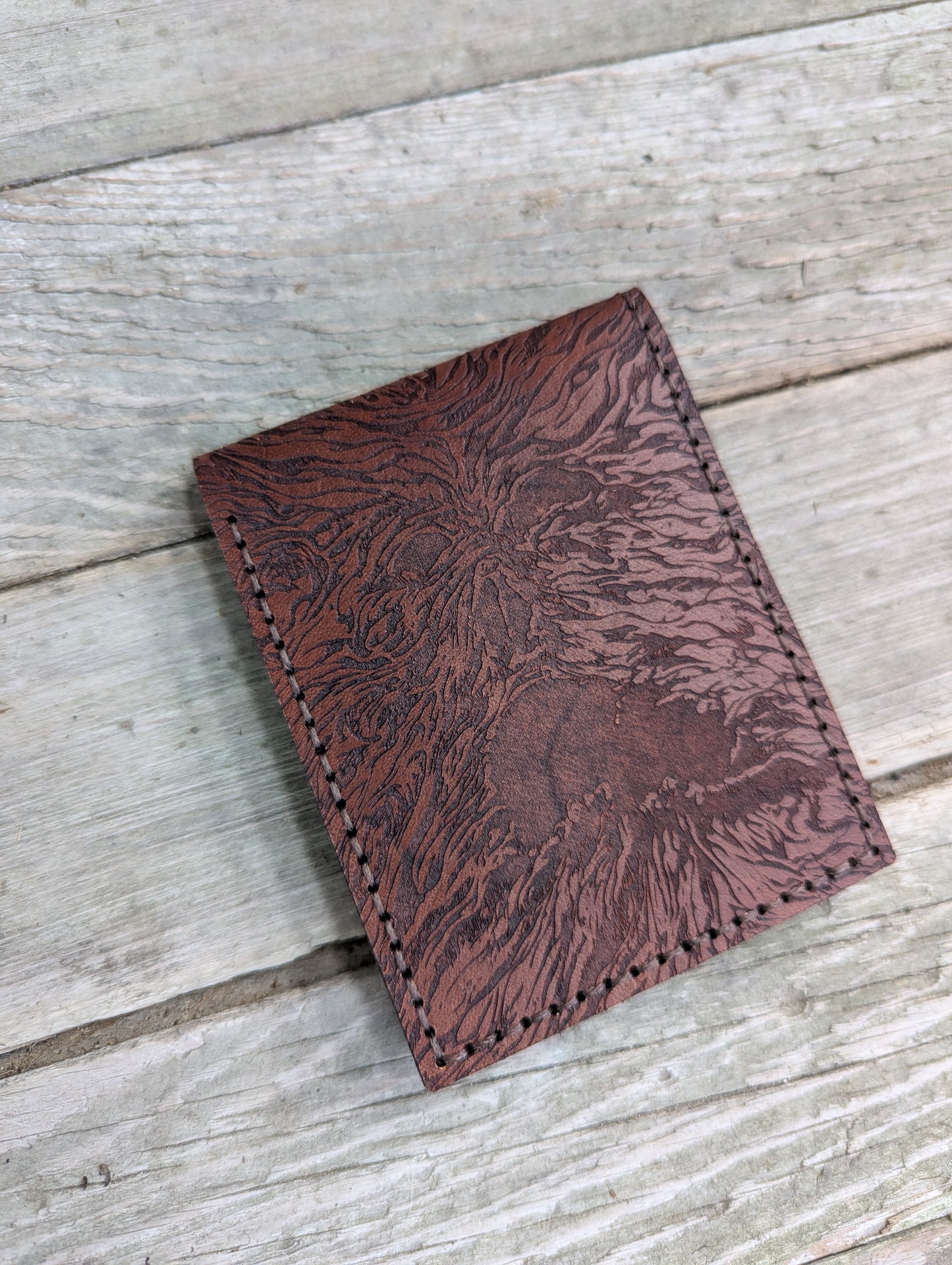 Necronomicon Ex Mortis Leather Bifold