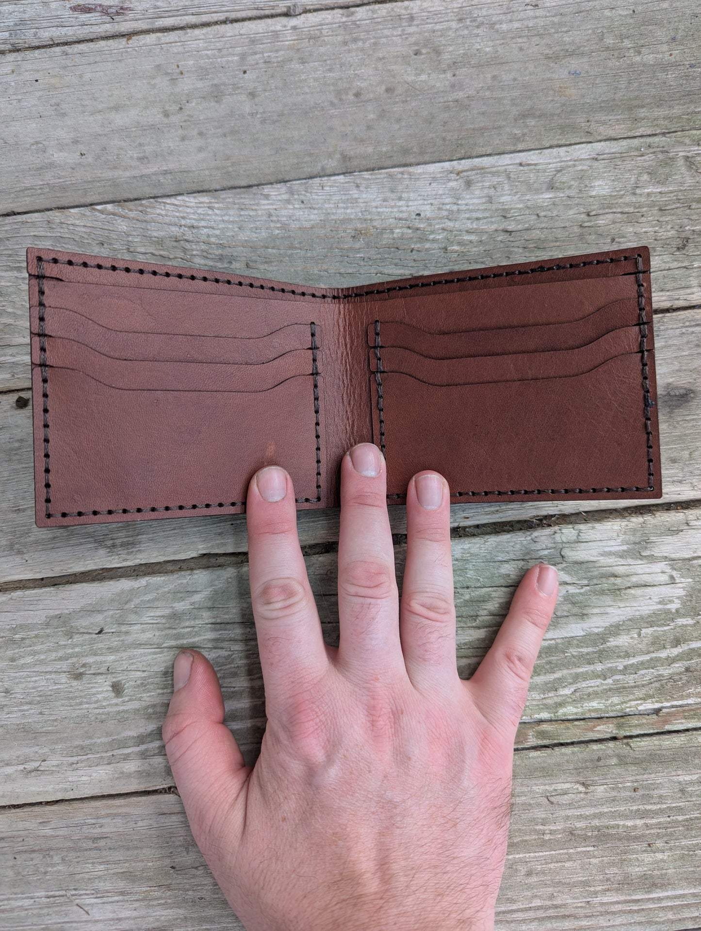The Hunter's Leather Bifold Wallet