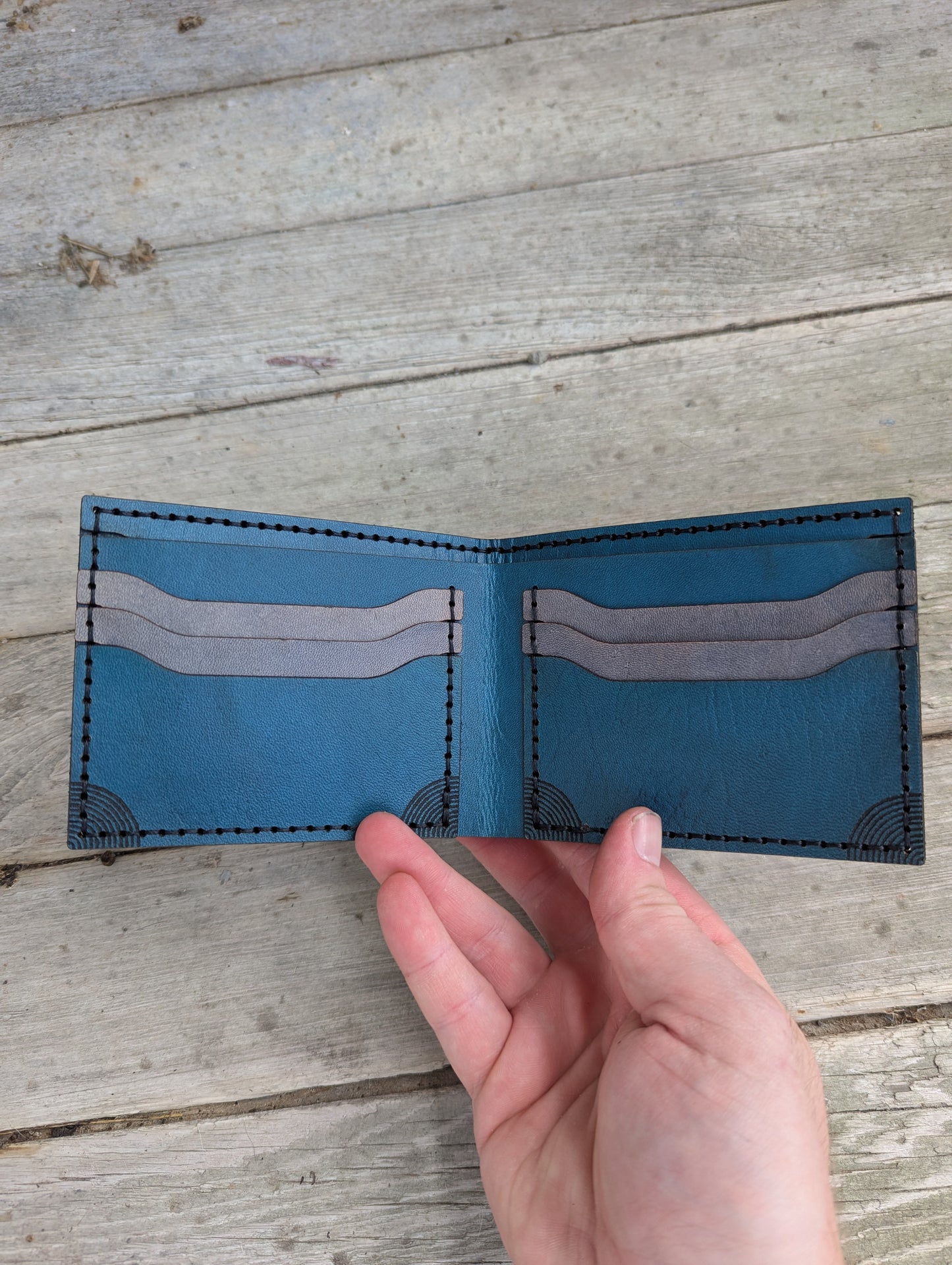 Zonai Leather Bifold Wallet | Tears of the Kingdom