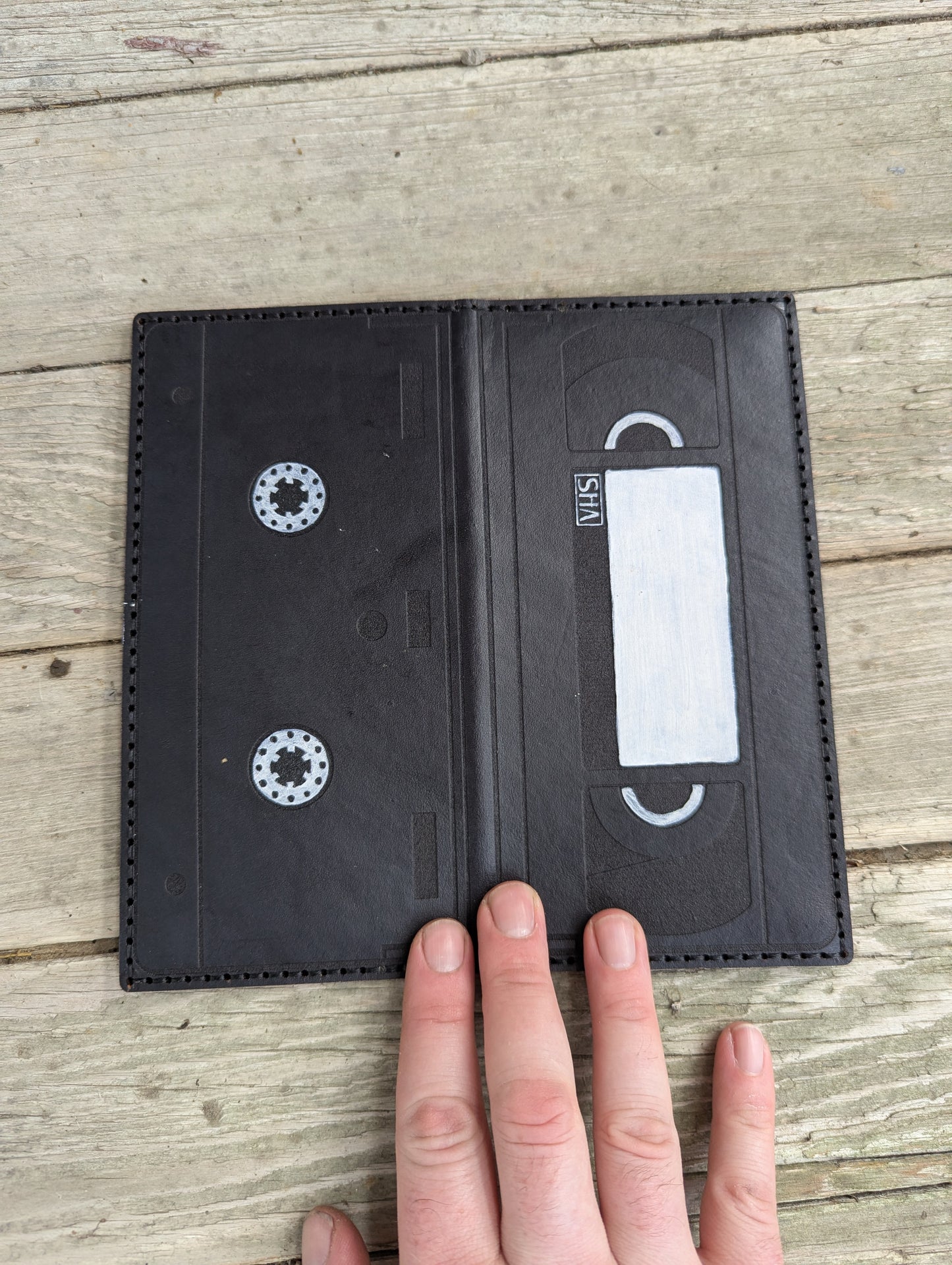 The Retro Rewind Wallet Set - VHS & Cassette Tapes