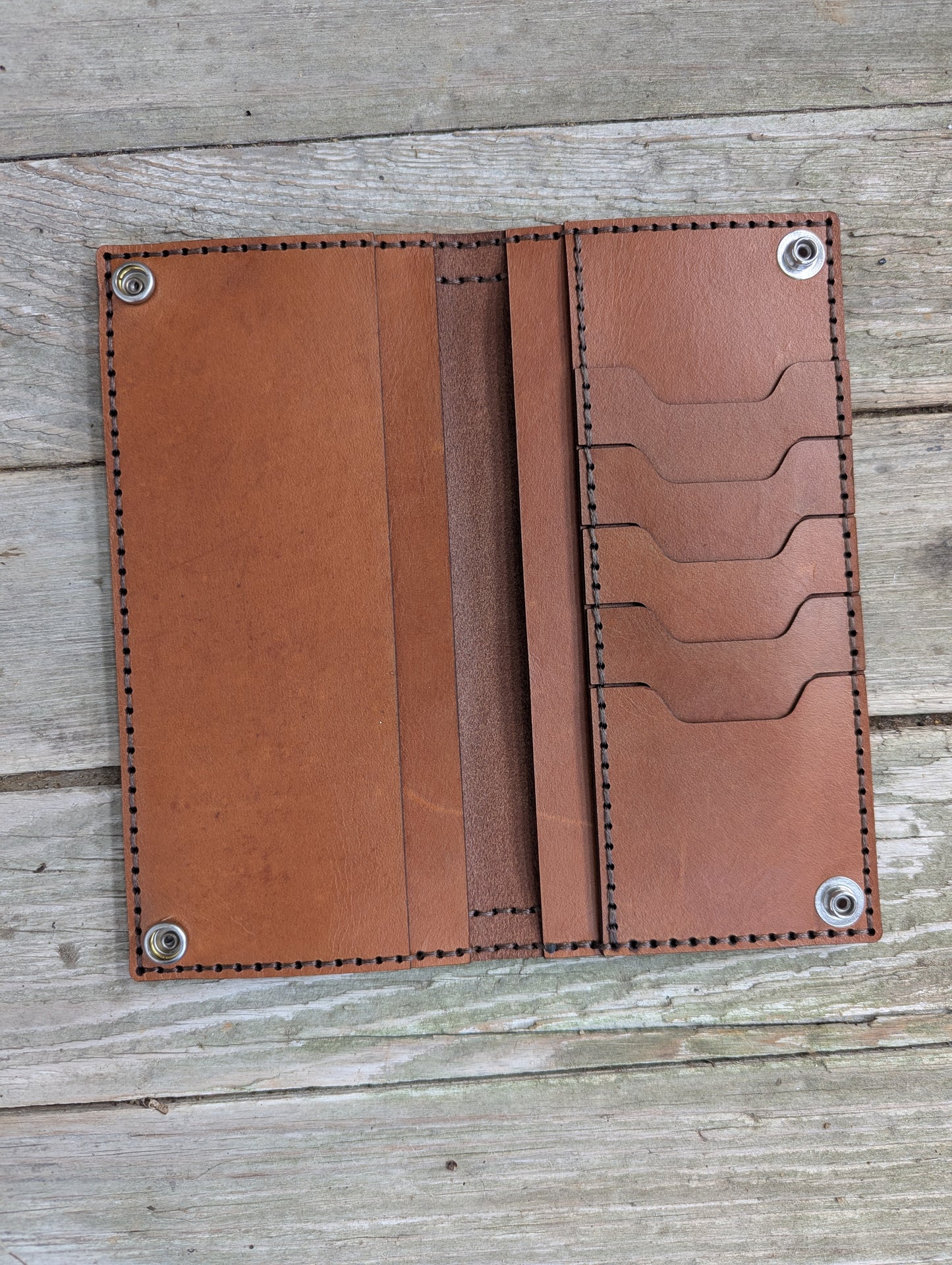 Ring Bearer's Journey Long Wallet | Full grain leather