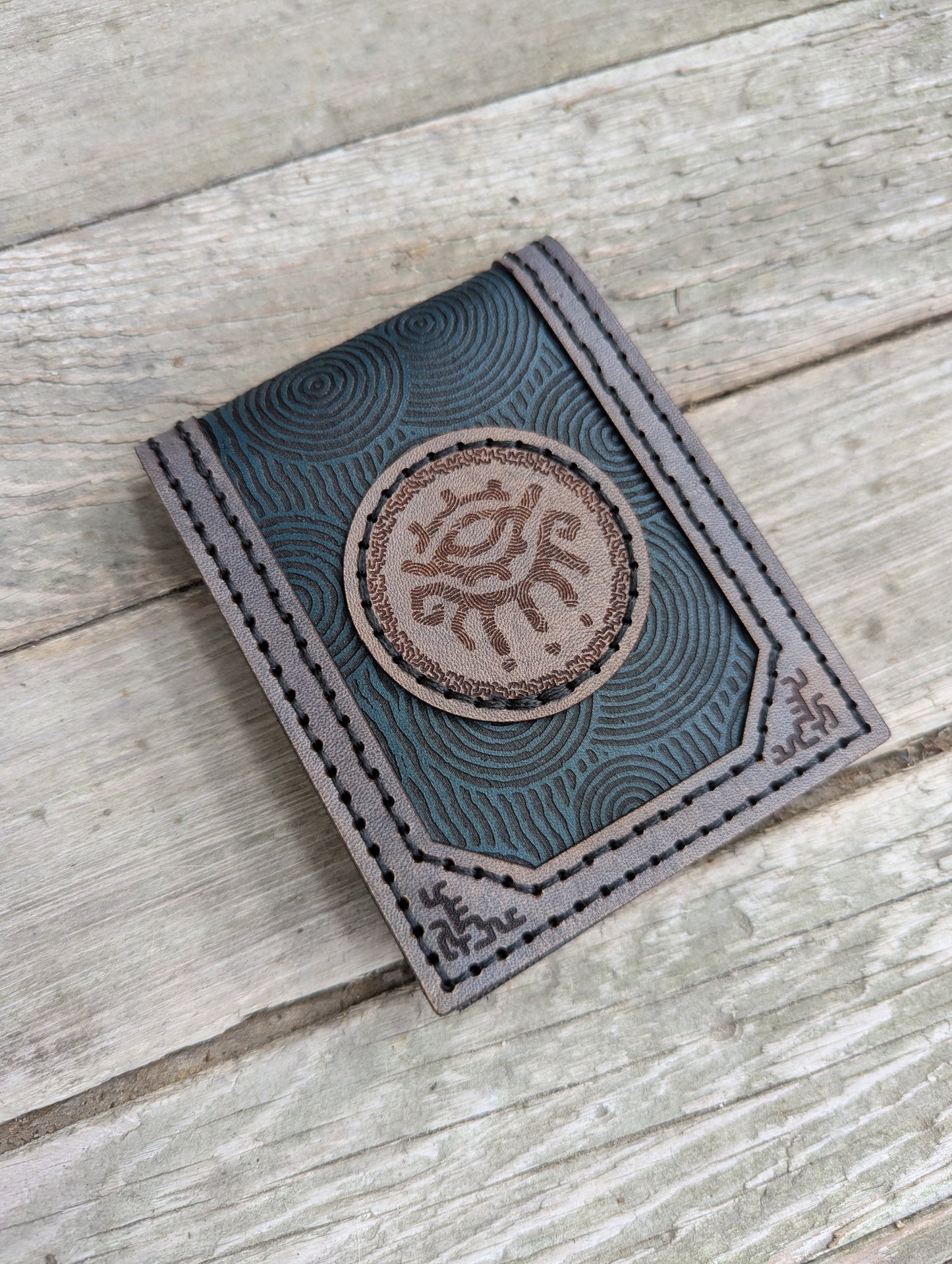 Zonai Leather Bifold Wallet | Tears of the Kingdom