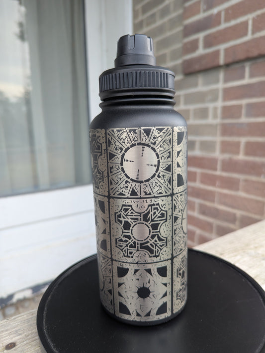 Unlock the Dark Secrets of Hydration: Introducing the Lament Configuration Water Bottle
