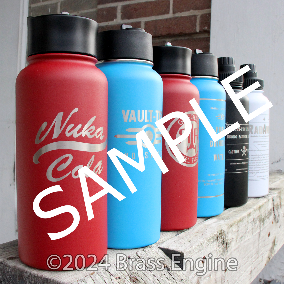 MYSTERY WATER BOTTLE, 32 oz, Insulated Stainless Steel, Multiple Genres, Hydro