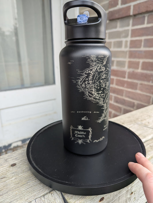 Ring Bearer's Journey Map Water Bottle