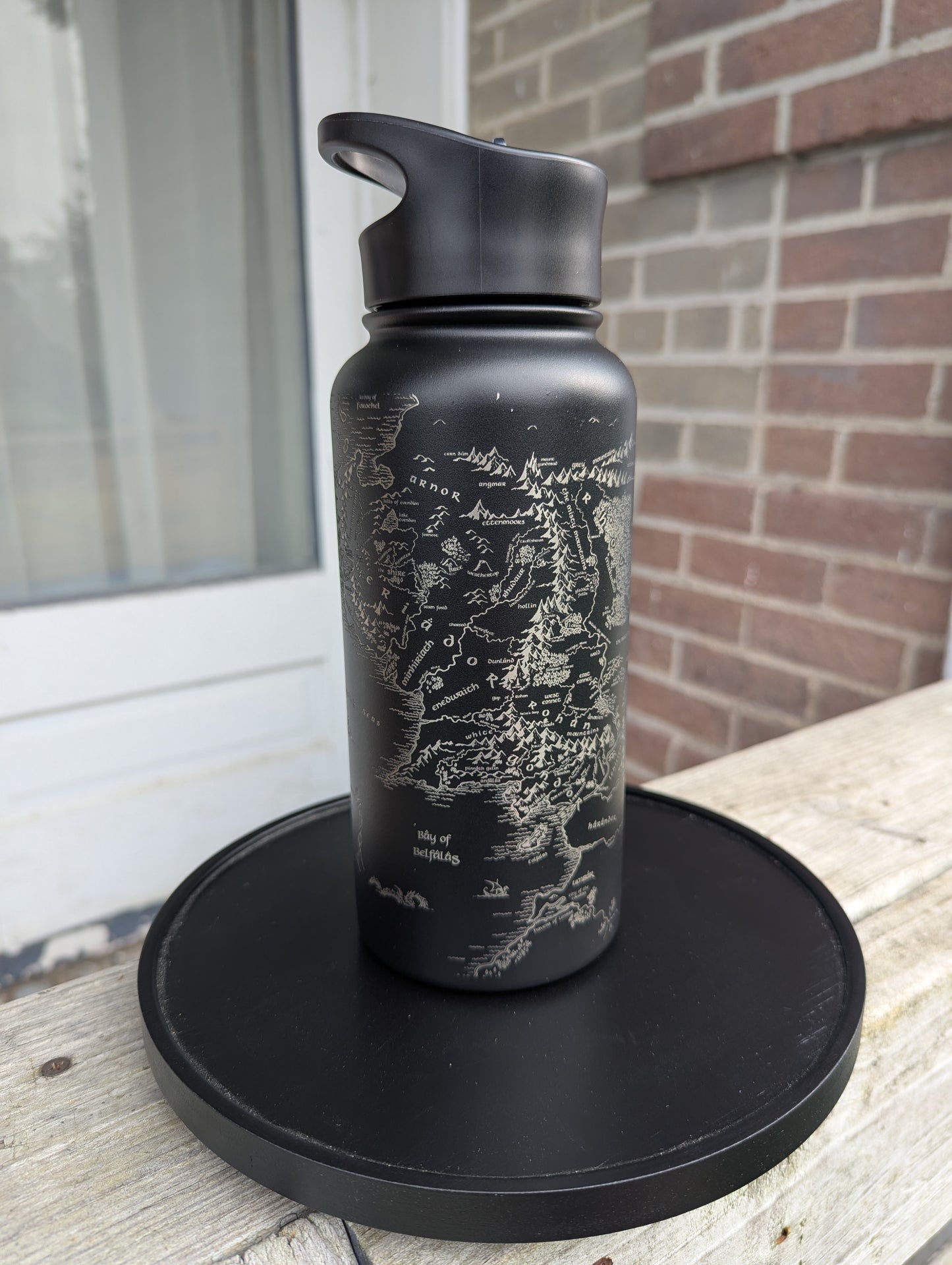 Ring Bearer's Journey Map Water Bottle
