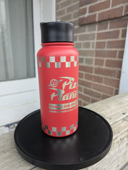 Pizza Planet Stainless Steel Water Bottle