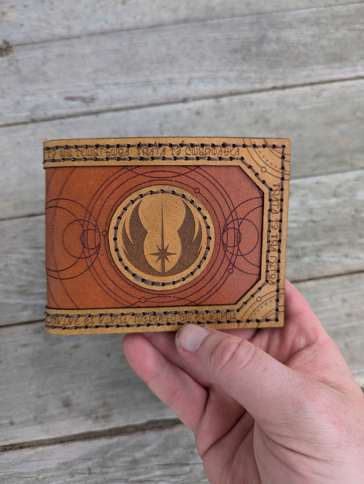 Jedi Order Leather Bifold
