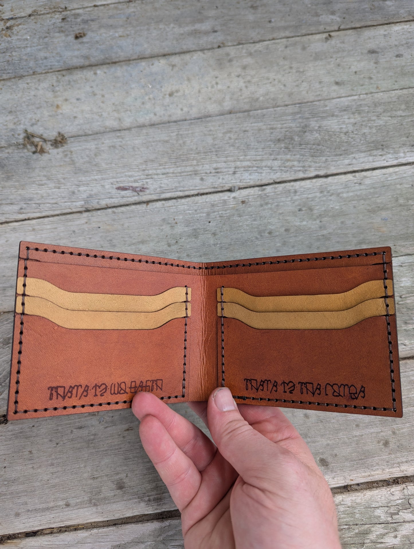Jedi Order Leather Bifold