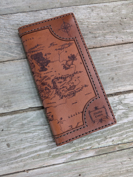 Ring Bearer's Journey Long Wallet | Full grain leather