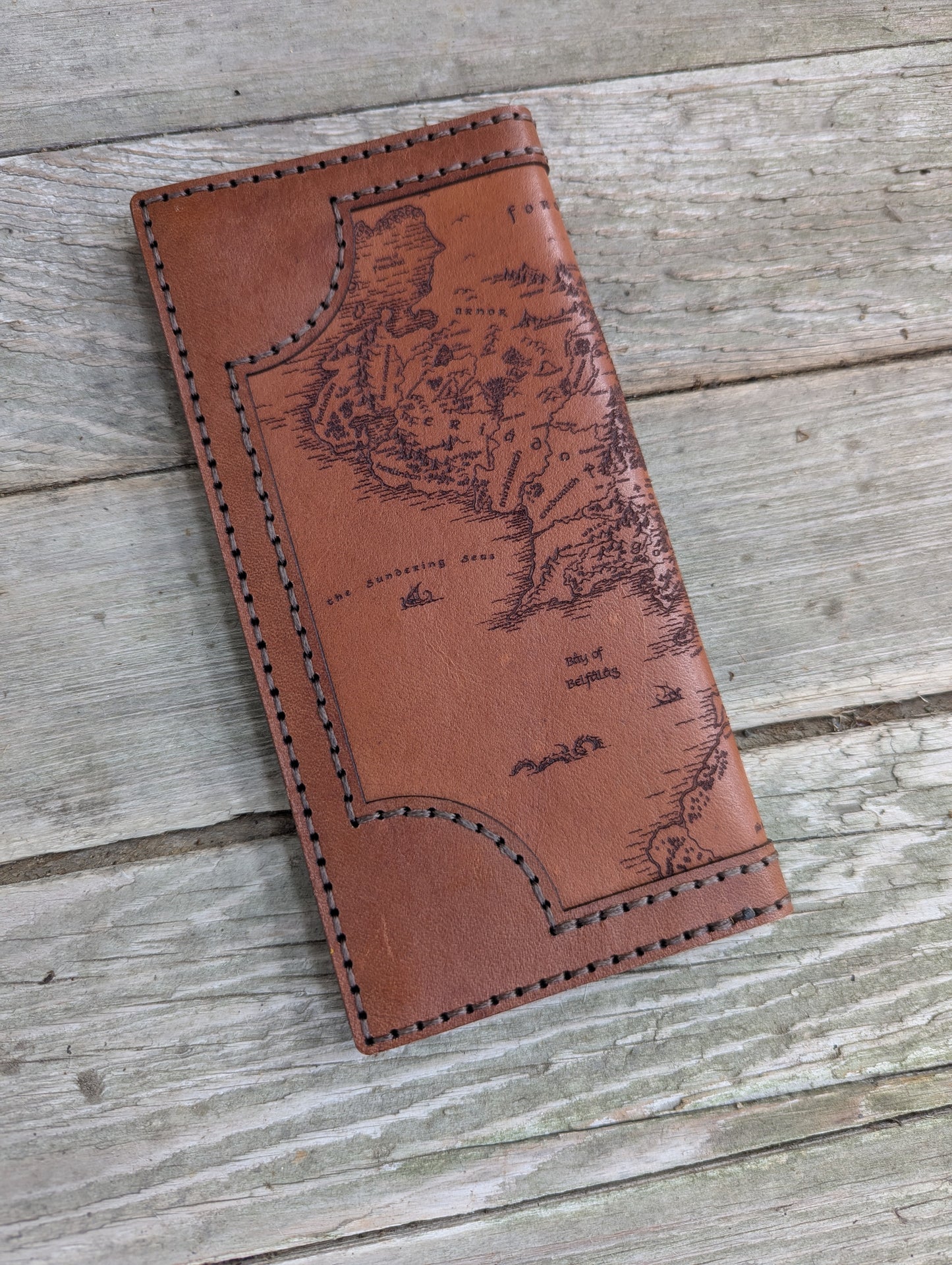 Ring Bearer's Journey Long Wallet | Full grain leather